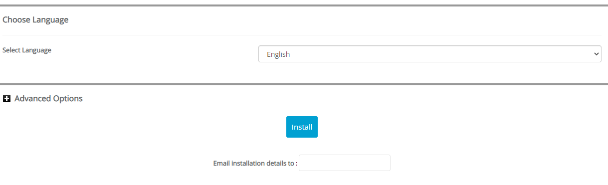 Choose Language phpBB