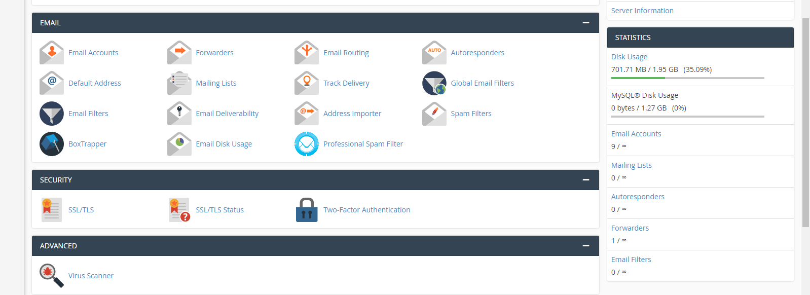 Fitur Email Hosting 2