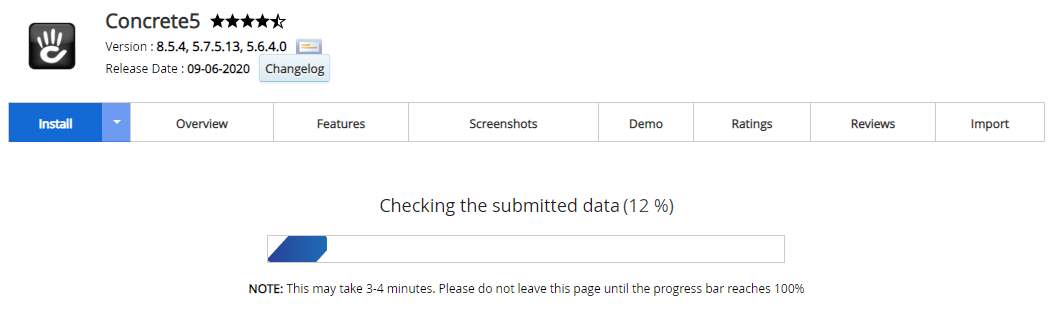 Proses Instalasi Concrete5