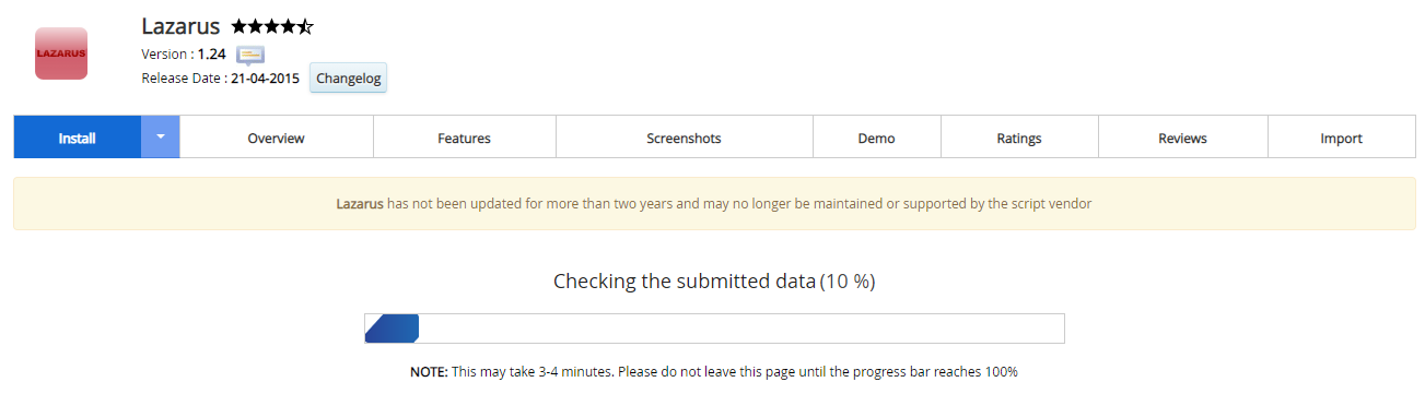Proses Instalasi Lazarus