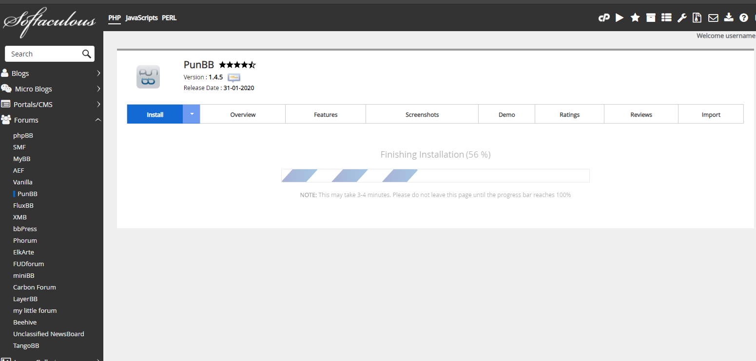 Proses Instalasi PunBB