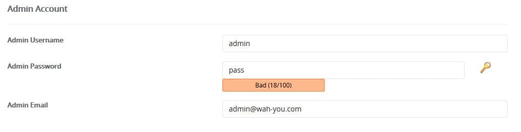 Admin Account PHPOnline