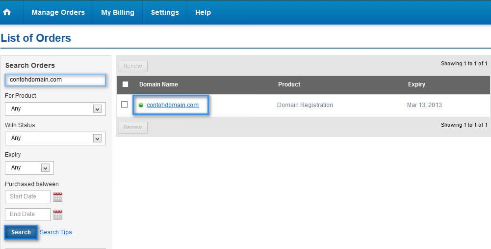 Cari Nama Domain Anda