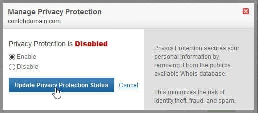 Enable Privacy Protect