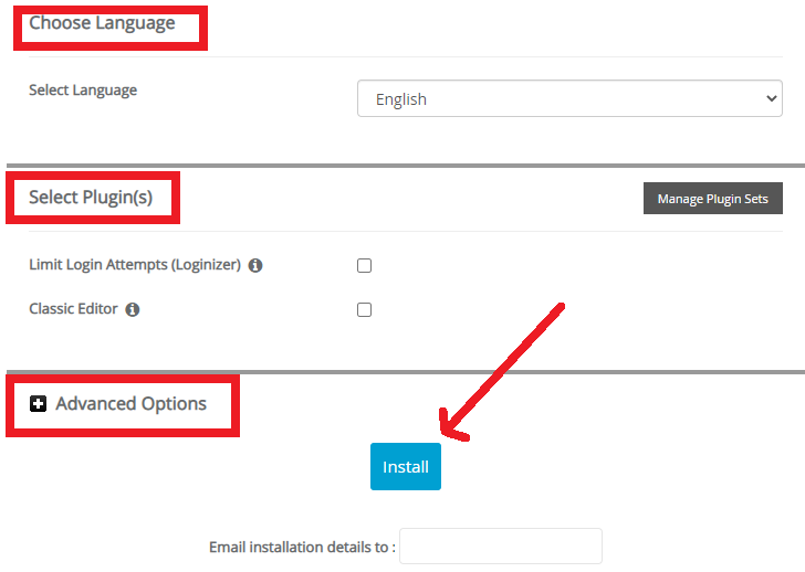 Gunakan Settingan Default Wordpress