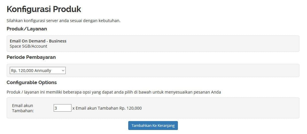 Keranjang Belanja