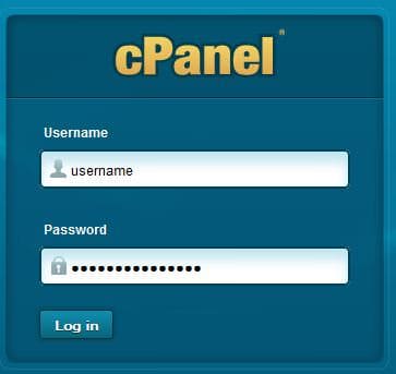 Login cPanel