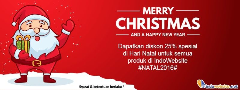 Potongan 25% Spesial Natal 2016
