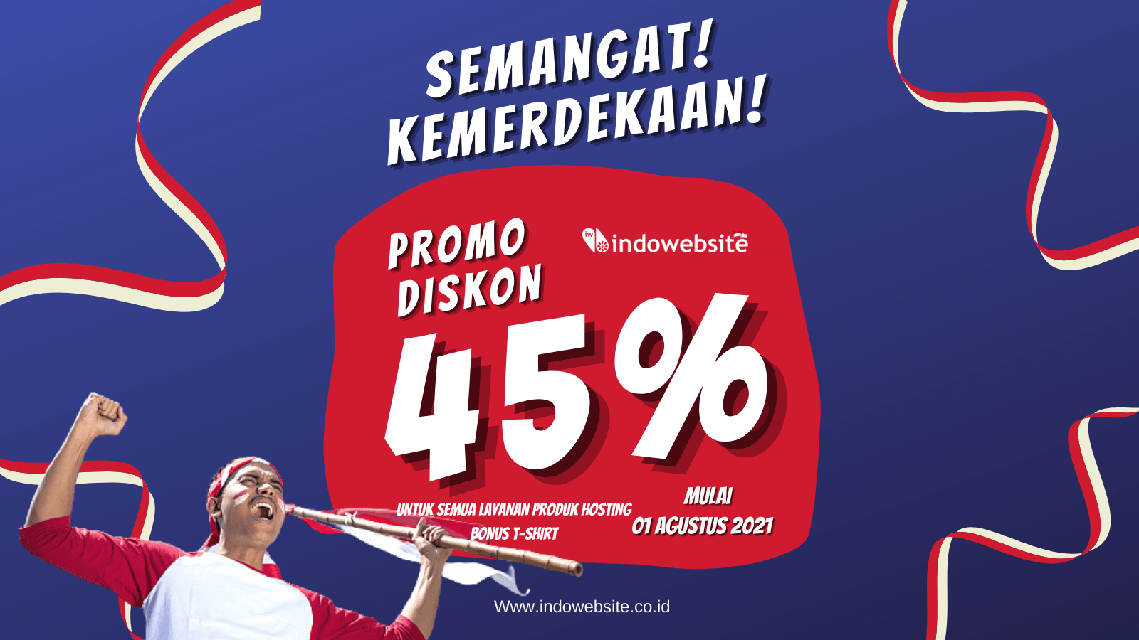 Promo Kemerdekaan 45%
