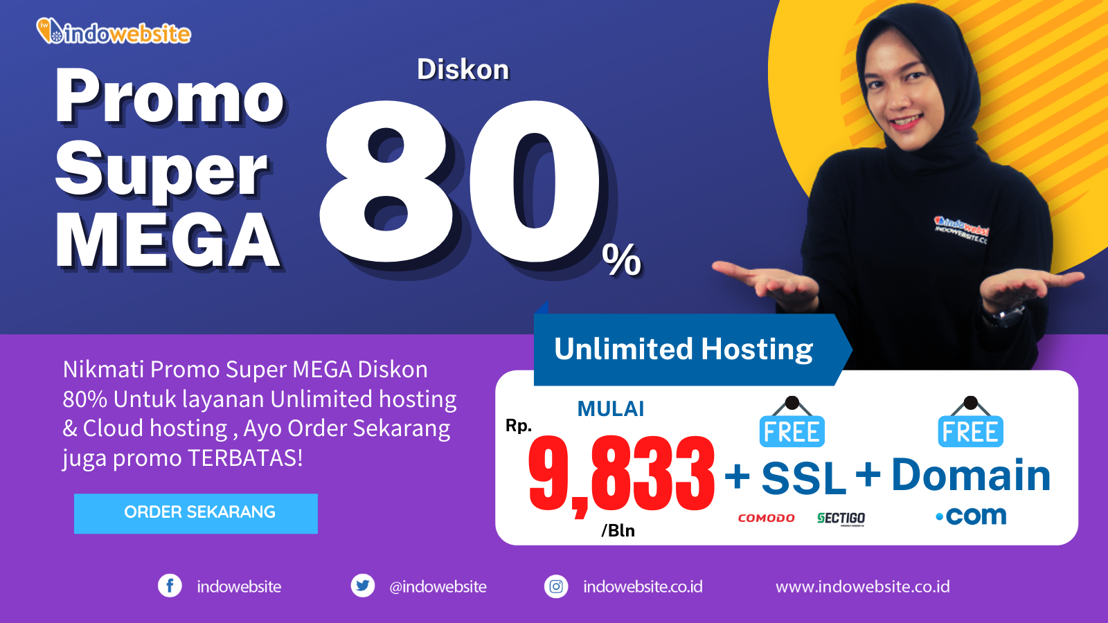 Promo Super Mega 80%
