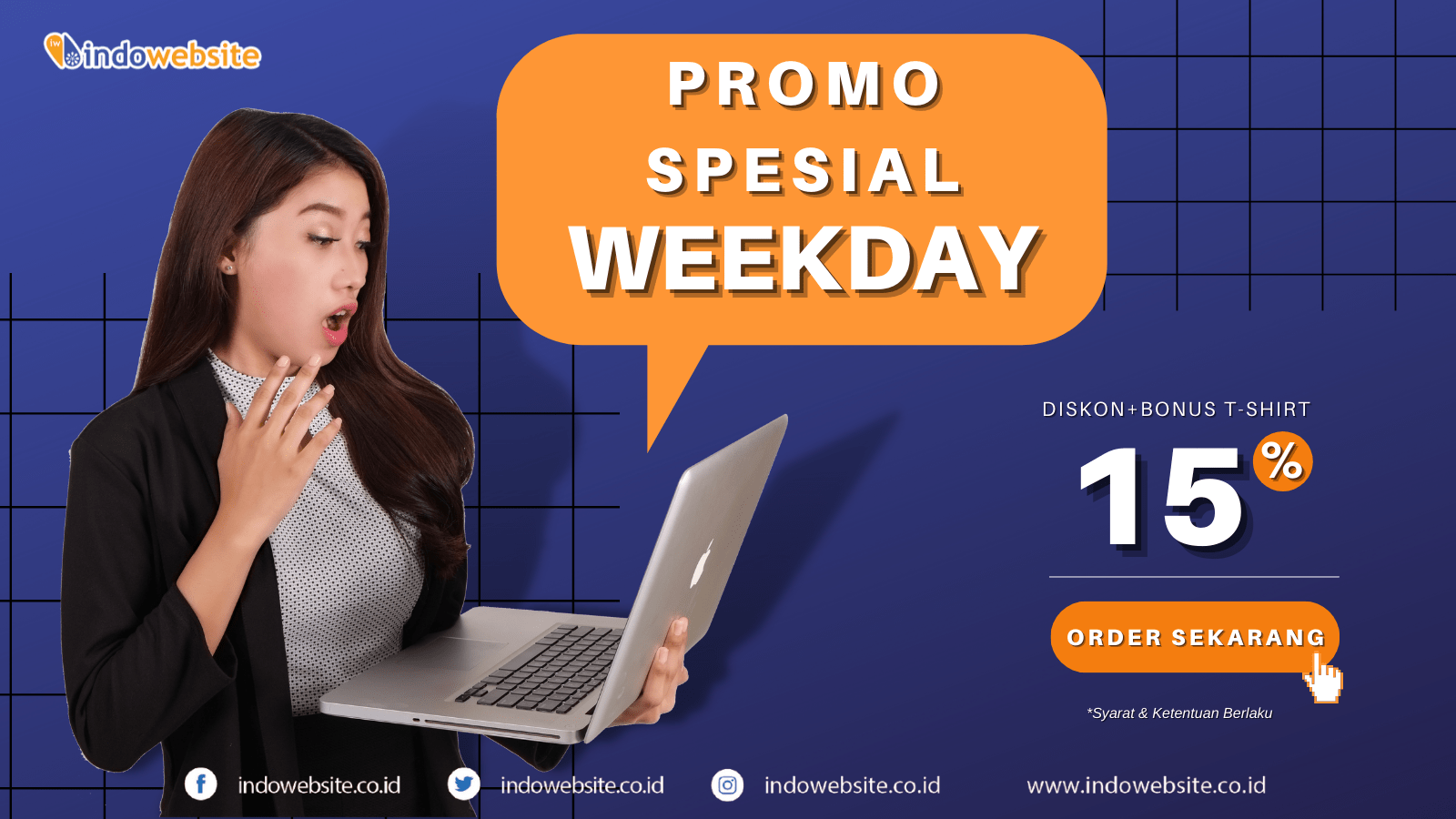 Potongan Harga Menarik Produk IndoWebsite - IndoWebsite Promo