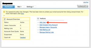 Manage Akun Email On Demand