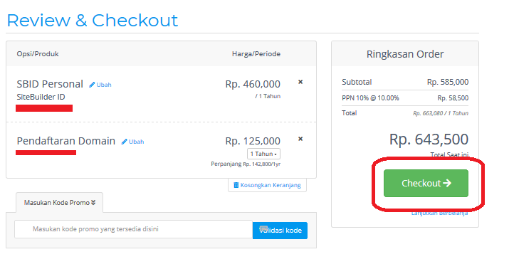 Checkout