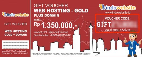 Penerapan Kode Voucher Sponsorship - IndoWebsite Knowledgebase