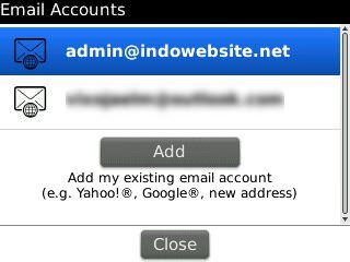 Pilih Akun Email