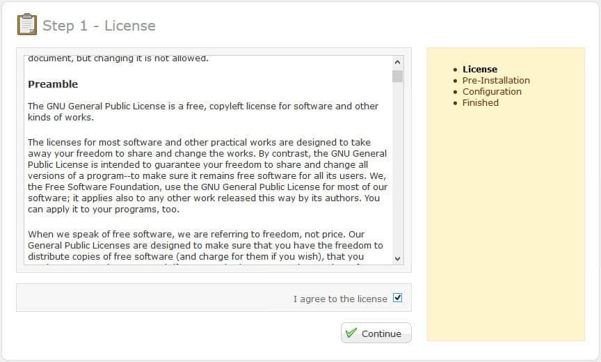Langkah Instalasi Opencart