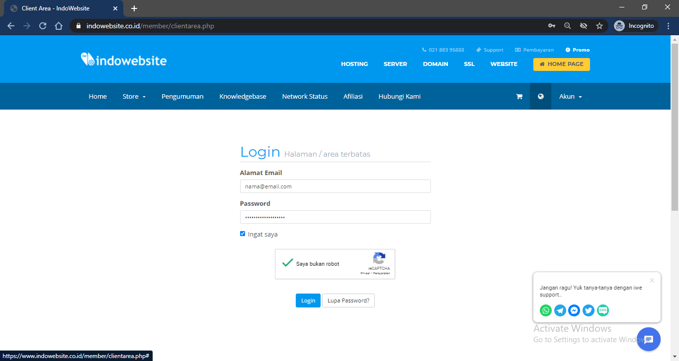 login client area.png