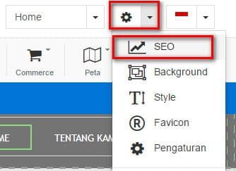 Menu SEO