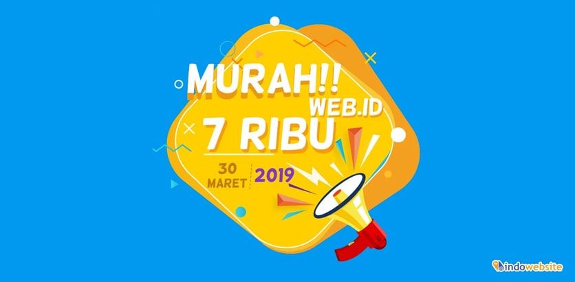 Domain .WEB.ID Cuma 7RIBU!