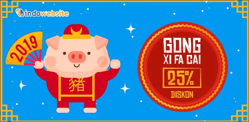 Diskon 25% Spesial Imlek 2019