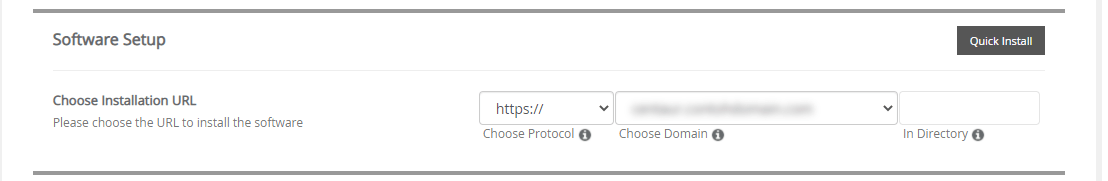 software setup