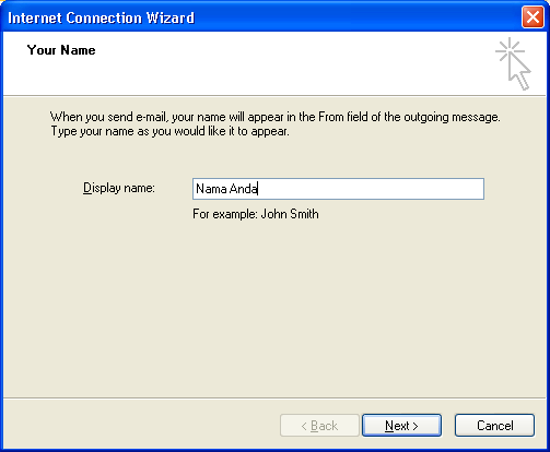 Internet Connection Wizard Outlook Express