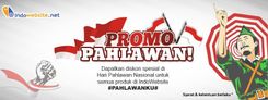 DISKON 10% DI Hari Pahlawan