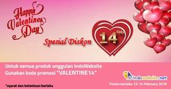 Diskon 14% Special Valentine